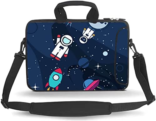 Women's Laptop Shoulder Bag - Soft Neoprene Messenger Case For 15.6 Inch Notebooks, Tablet, Rose Color
