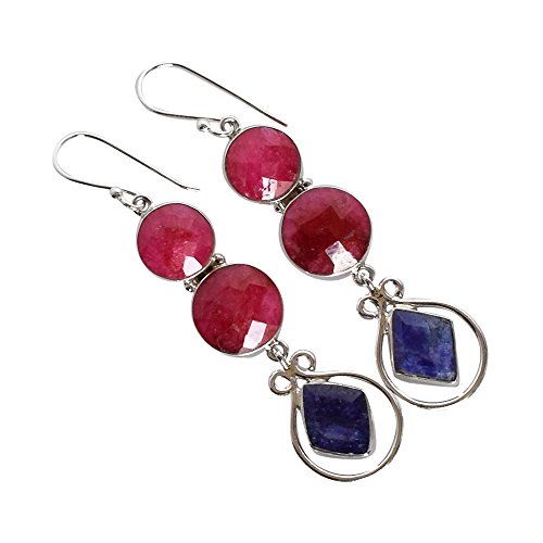 Pierre de naissance juillet et septembre, cadeau rubis saphir femme