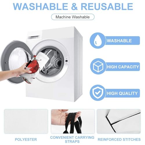 Mid-Century Modern Art Cat Tote Bag for Women - Reusable Foldable Grocery Shopping Bag, Crossbody Shoulder Handbag 5