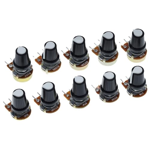 WH148 1K-500K �I�[�� 15mm 3�s�� ���j�A�e�[�p�[ ���[�^���[ �|�e���V�����[�^ ��R�� 1��(100K �I�[��)