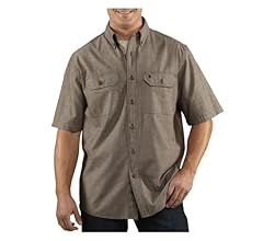 2009年製 Carhartt 半袖ワークシャツ シャンブレー L A203 2025年最新】carhartt カーハート シャンブレーシャツの人気