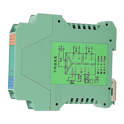Aislador de señal de corriente contra interferencias en rejilla de control de PLC CC 24V 5