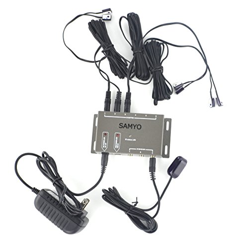 Samyo Infrared Remote Control Repeater IR Extender Hidden Control System Kit Operate 1 to 6 Devices