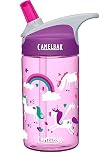 CamelBak Eddy Kids Water Bottle - 400 ml, Unicorns