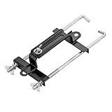 TNAIYH Adjustable Car Battery Hold Down, Rust-Resistant Vehicle Battery Crossbar Tie Down Holder with J Bolt, Automotive Fixing Accessories, Universal for SUV, Sedan, Truck (27cm)