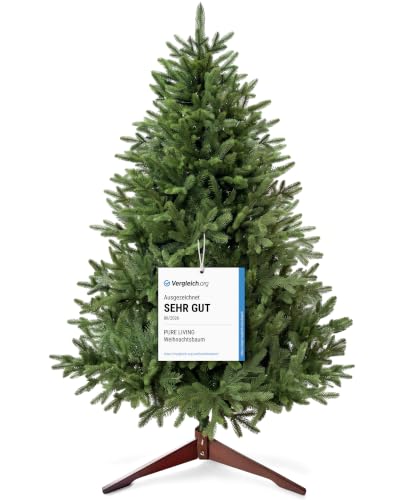 Weihnachtsbaum künstlich 150cm 100% PE Spitzen – TESTSIEGER – Naturgetreu, dichte Zweige… – Ansicht 1