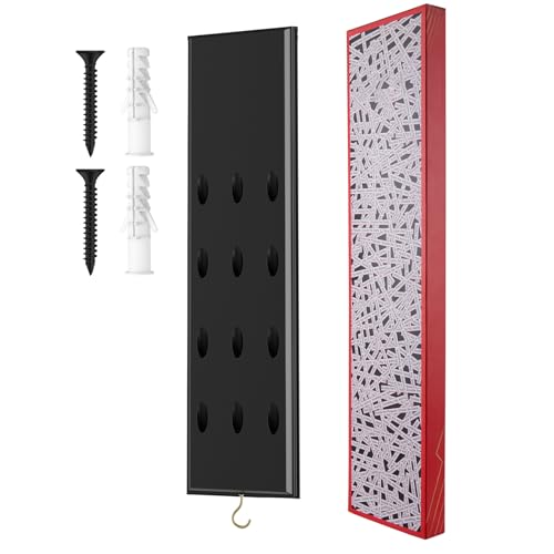 Soporte de pared para dardos y cubo de almacenamiento de madera para accesorios de fiesta