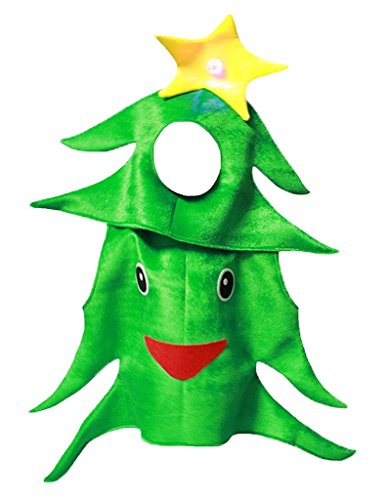 Petitebelle Verdure di Halloween Frutta di Natale del Partito del Vestito Unisex Vestiti di Vestire Una dimensione Albero di Natale
