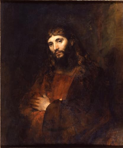 Tableaux peinture sur toile Le Christ par Rembrandt pour une atmosphère sereine