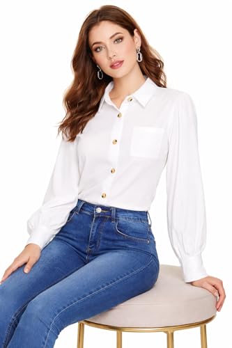 Image of MIZAGO Women Button Down Shirt