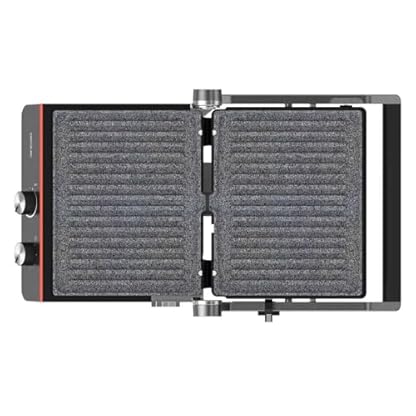 Cecotec Elektrischer Grill Rock'nGrill Blaze Neon – Leistung 2200 W, Öffnung bis 180 °, präzise Steuerung mit Kontrollleuchte, abnehmbare Platten, große Oberfläche 29 x 23 cm – Bild 4