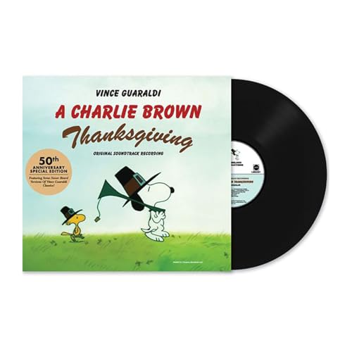 Album Art for A Charlie Brown Thanksgiving Original TV Soundtrack [Signed LP], Vince Guaraldi by Vince Guaraldi.