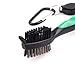 Golf Brush and Club Groove Cleaner (Green)