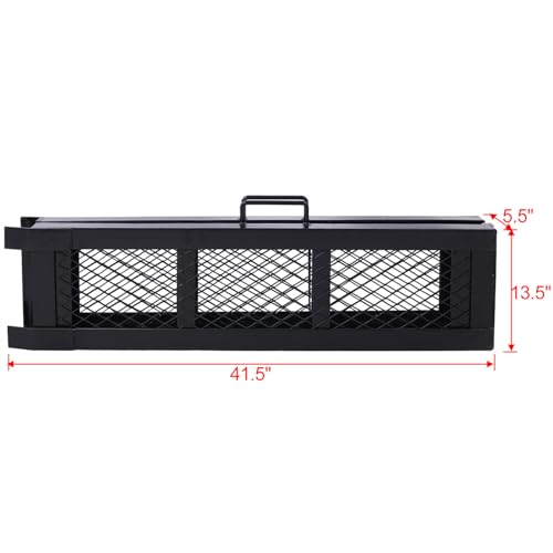 Rampas de carga de acero plegables 83" 800 lb 2 unidades negro miniatura 3