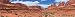 Carolina Custom Cages Reptile Habitat Background; Arches' Park Avenue, for 48Lx24Wx24H Terrarium, 3-Sided Wraparound