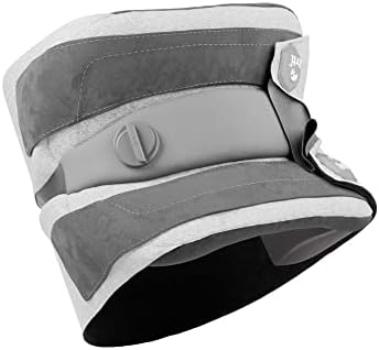 trtl Pillow Plus, Travel Pillow - Fully Adjustable Neck Pillow for Airplane Travel, Car, Bus and Rail. (Charcoal) Includes Water Proof Carry Bag and Setup Guide Travel Accessories