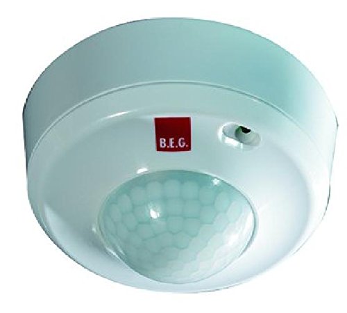 Détecteur de présence B.E.G. 92152 PD2-S-AP-RAL9010 pour stopper le gaspillage d'électricité