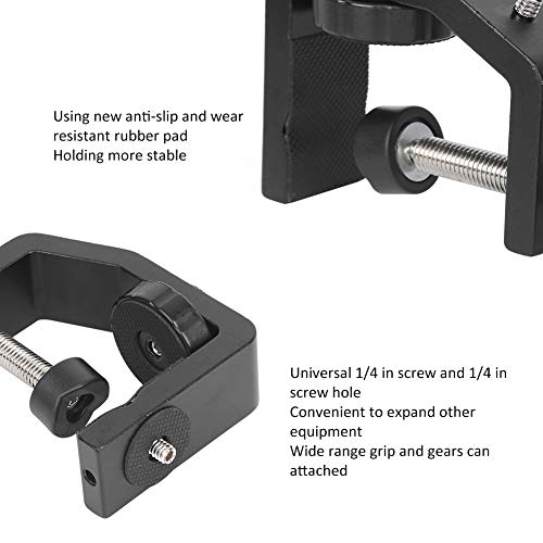 Braçadeira de suporte universal, braçadeira de conexão de câmera leve e de desempenho durável, flexí