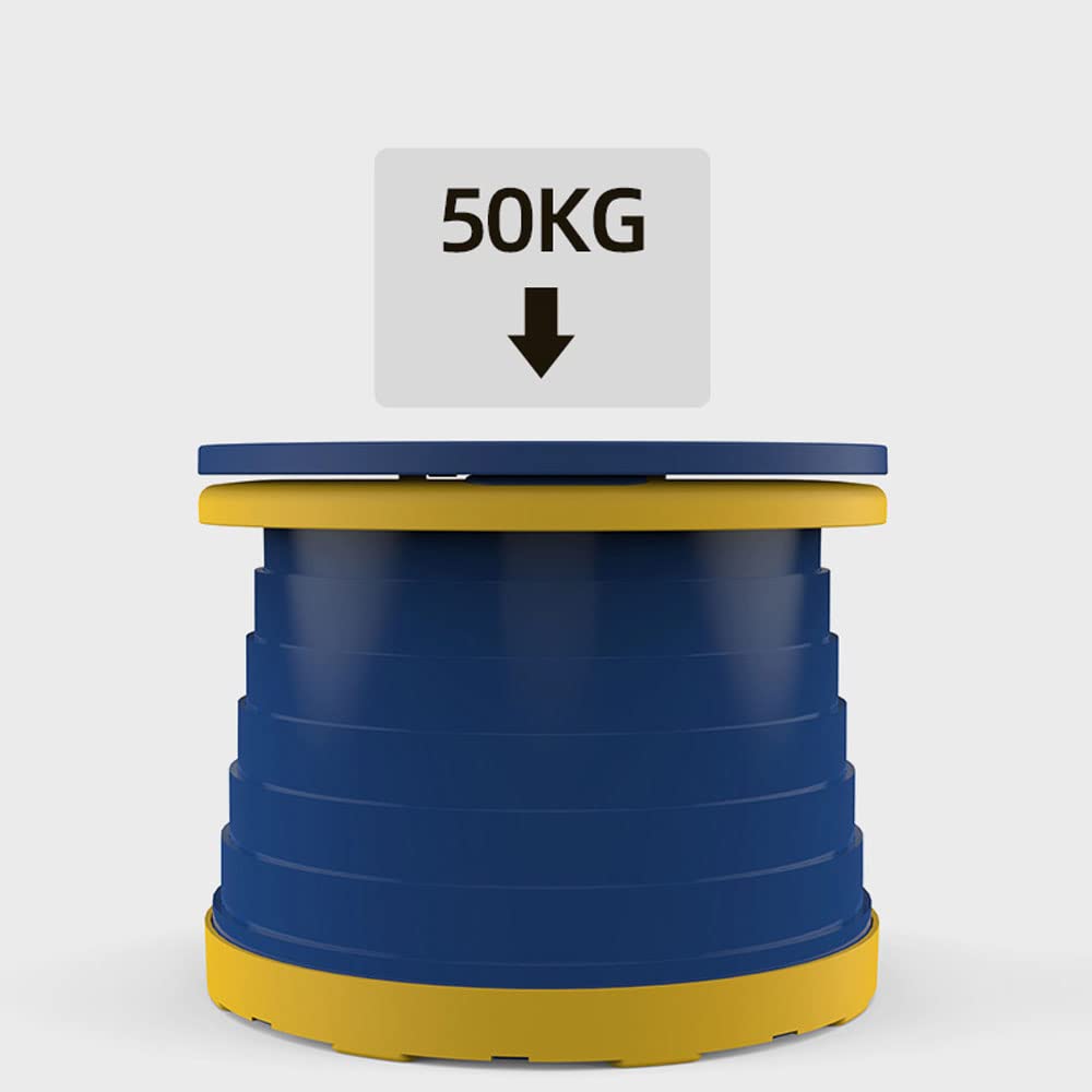 FAXIOAWA Sedile per vasino Portatile, WC da Viaggio Pieghevole per vasino, carico 50 kg, WC per Le Vacanze Toilette da Pesca Toilette per Auto Sgabello Pieghevole