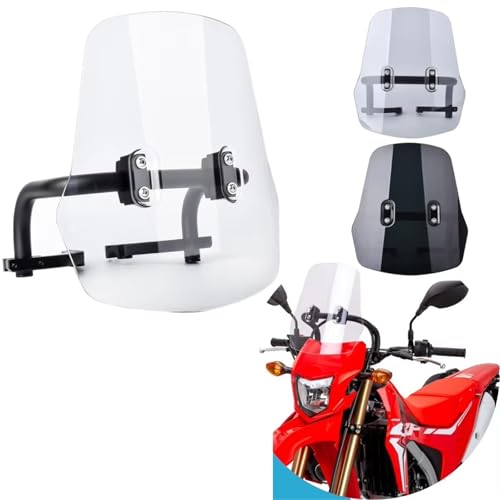 Pare-brise moto transparent saute-vent CRF250L CRF300L Monkey