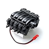 Design basiert auf LS3 V8 6.2L'Engine, simuliertem Zylinderdeckel, Sekundärkabel der Zündspule, Motorabdeckung, Abgaskrümmer, Lufteinlass, Common-Rail, Zylinderblock, Details des Ölstands.