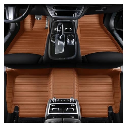 Tapis de voiture BMW F32 F33 F36 protection intérieure 5D étanche marron