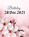 Produktbild 2021-2022 JOURNAL BIRTHDAY 28.dec.2021: Size 8.5"×11"Inch cover Bright. 365 page