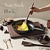 CAROTE 6pcs Pots and Pans Set Non Stick, Cookware Sets, Kitchen Set, Oven/Fridge Safe, Space Saving Pots Set, Nonstick Cooking Set with Versatile Detachable Handle, Induction RV Set, Jet Black #1