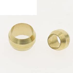 Amazon.com: 10pc Brass Double Taper Ferrule 4 6 8 10 12 14 20mm OD ...