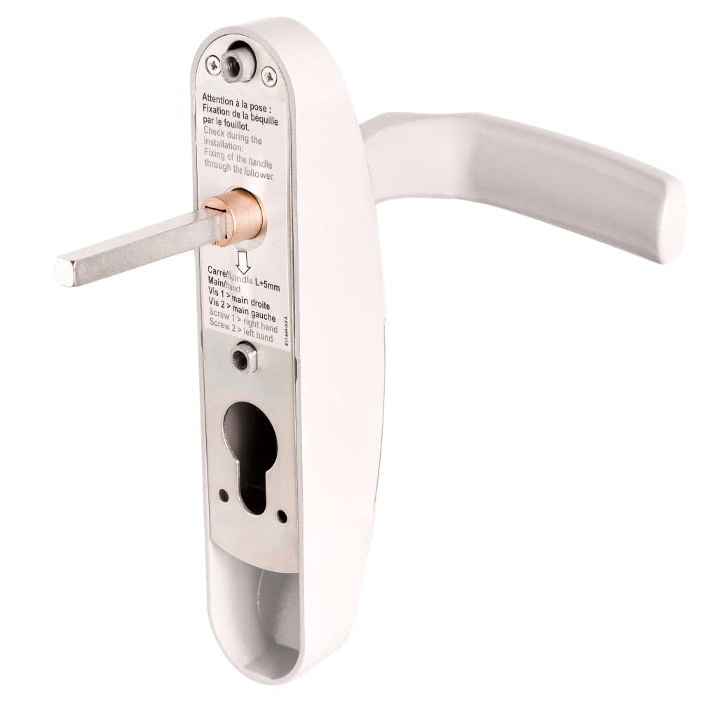 Jpm - Poignee exterieure Bequille reversible debrayable pour antipanique JPM Couleur - Blanc
