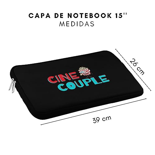 Capa Case Pasta Para Notebook Com Zíper E Várias Estampas 15.6 Cor:Mística;Tamanho:15.6