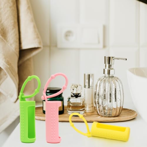 Protector de silicona para botellas de perfume funda elástica duradera y cubierta reutilizable 5