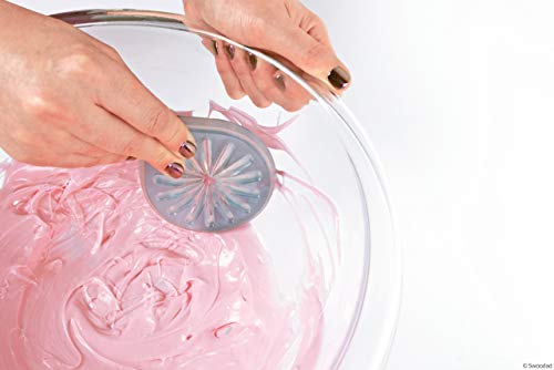 Whisk Wiper® - Wipe a Whisk Easily - Multipurpose Kitchen Tool, Made In USA - Includes 11" Stainless-Steel Whisk - Cool Baking Gadget, A Great Gift For Men and Women (Color: Aquamarine) - image 6