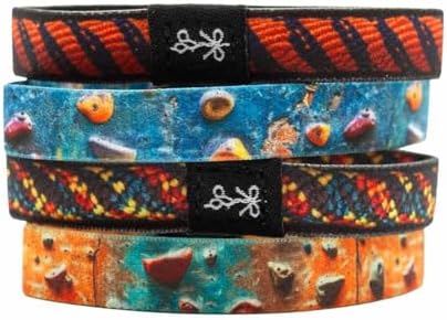 Hair Ties for Men | Strong No-Rip Elastic Bands for Long Hair | No-Slip Ponytail Holders | Heavy Duty, Comfortable, Durable Hair Accessories for Guys, Athletes & Thick Hair (The Ascenders)