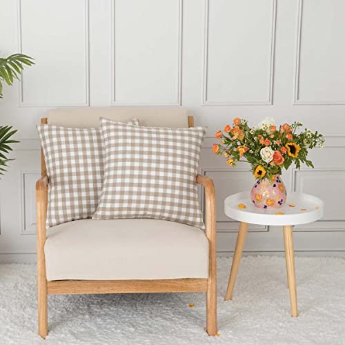 Pantanoco Buffalo Check Plaid Throw Pillow Covers Set Of 2 Farmhouse Decorative Case Cushion Home Décor #TOP1