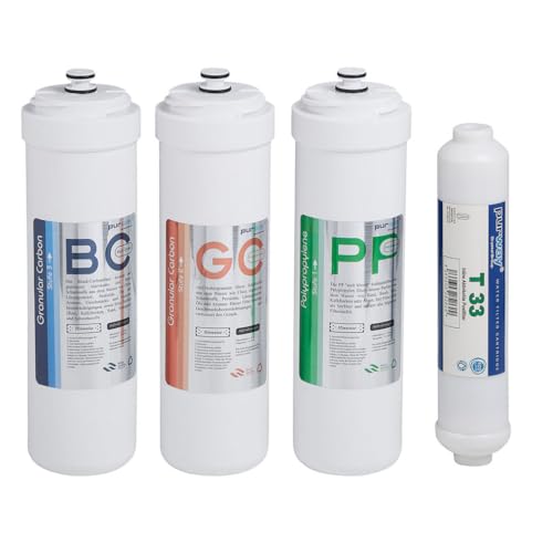 PUR Smart - Set completo di 4 cartucce di ricambio per impianto ad osmosi inversa