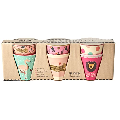 Klein Melamin Becher - Jungle Animals Print