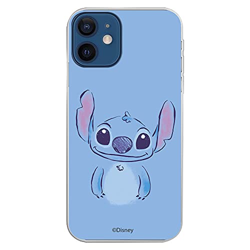 LA CASA DE LAS CARCASAS Coque pour iPhone 13 Officielle Disney Stitch Bleu - Lilo & Stitch. Choisissez Le Motif Que Vous Aimez Le Plus pour Votre iPhone 13.