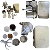 Charme rétro : avec sa machine à expresso de style vintage et ses tasses assorties, ce kit ajoute du caractère à votre collection pendant que vous préparez un délicieux café à chaque fois.