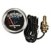 Wassertemperaturanzeige Auto, 12v 52mm Thermometer Wassertemperatur Zeigeranzeige Auto Industrielle Wassertemperaturanzeige Mit Gemeinsamem Rohrsensor