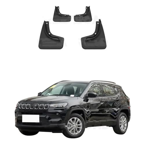 Bavettes Jeep Compass contre éclaboussures garde-boue auto durable