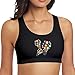 Produktbild Hangdachang Frauen Sport BHS, kreative abstrakte Glühbirne, Workout Yoga Gym Activewear Fitness Tank Top S