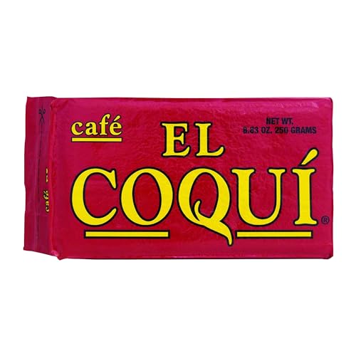 El Coquí Dark Roast Espresso Ground Coffee, Rich, Ground Coffee,