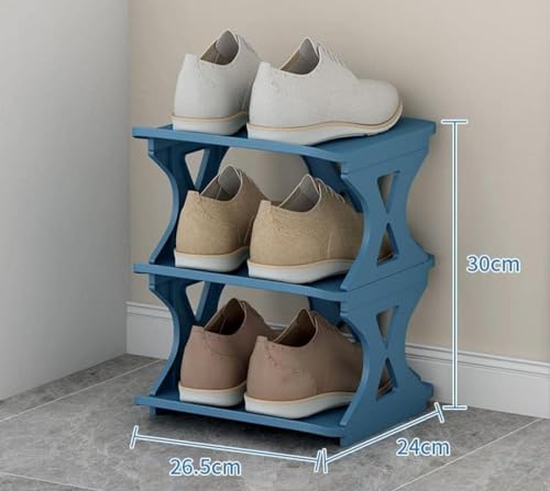 Rangement chaussures empilable compact pour optimiser les petits espaces - 2