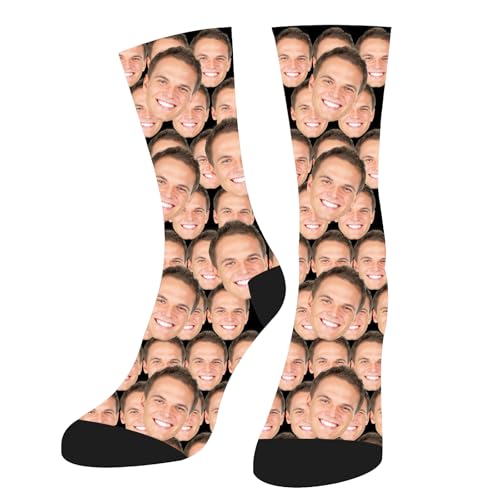 Personalised Sock with Face Custom Face Photo On Socks for M