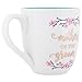 Mary Square Mother of the Groom Cherry Blossom Goldtone Foil 20 ounce Ceramic Coffee Mug