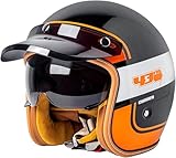 ✔ CONCEPTION LÉGÈRE : Le casque est léger pour réduire la fatigue causée par la pression nerveuse pour les motocyclistes longue distance ou les cyclistes urbains.