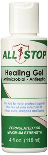 All Stop - Maximum Strength | Healing Gel & Protection Spray for Burns, Scrapes, Wounds, Minor Cuts, Skin Infection | Spray for All Skin Type - (4 Oz/118 ml)