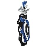 Confidence Golf Mens Power V3 Club Set and Stand Bag