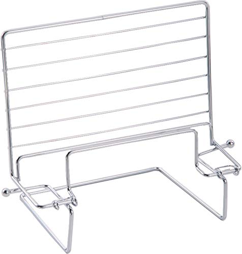 Inalsa Atril METALICO Plegable, Metal, Plateado, 24 x 16 x 7 cm Cover